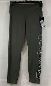 NWT Reebok Olive Women's Hi-Rise Leggings, Sz. M - Picture 1 of 3