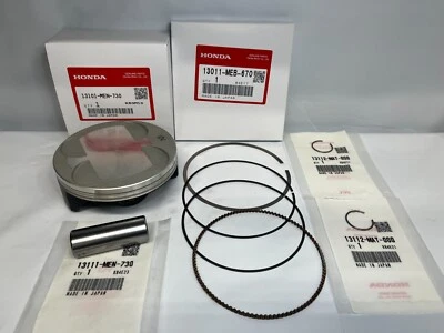 HONDA NEW GENUINE OEM STD SIZE PISTON KIT 2004-2013 CRF450X 13101-MEN-730 - Image 1 of 3