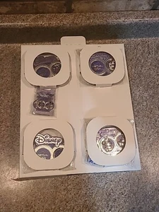 2023 Run 100 Disney Virtual Challenge Disney 4 Medals Box Set Complete New (B1) - Picture 1 of 11