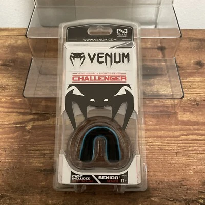 Protector Bucal Venom Color Cian (Azul) y Negro Con Estuche Transparente - Totalmente Nuevo En Estuche Foto 1 de 4