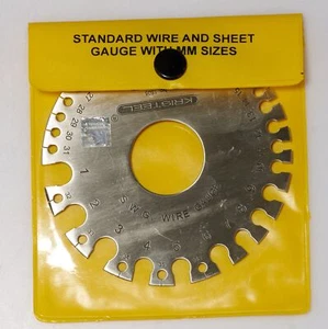 Stainless Steel Round Wire SWG & MM Measuring Gauge Millimetres Metal Tool Wires - Picture 1 of 2