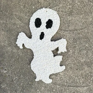 Palomitas Fantasma Plástico Derretido Decoración Halloween Blanco De Colección - Imagen 1 de 4