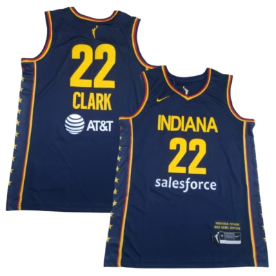 Jersey cosido YOUTH Caitlin Clark azul marino S-XL Foto 1 de 2