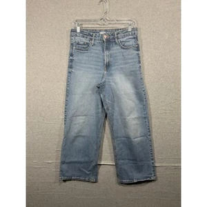 Old Navy Jeans Womens 8 Wide Leg Extra High Rise Denim Blue - Picture 1 of 15