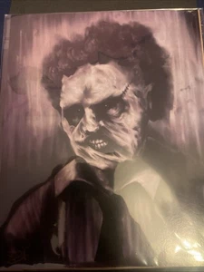 LEATHERFACE Texas Chainsaw Massacre BAM Horror Caja Firmado Arte Impresión 1699/2500 - Imagen 1 de 4