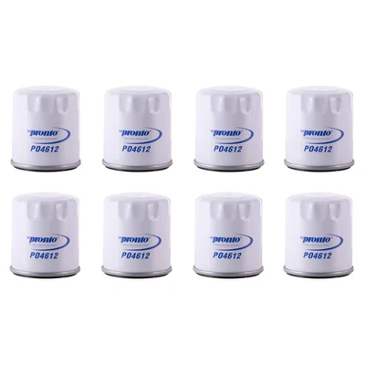 8 x Filtros de aceite de motor (vida estándar) Filtros de aceite Premium Guard/PRONTO PO4612 Foto 1 de 4