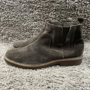 Hush Puppies Brown Suede Chelsea Boots Men's Size 12 M - Picture 1 of 8