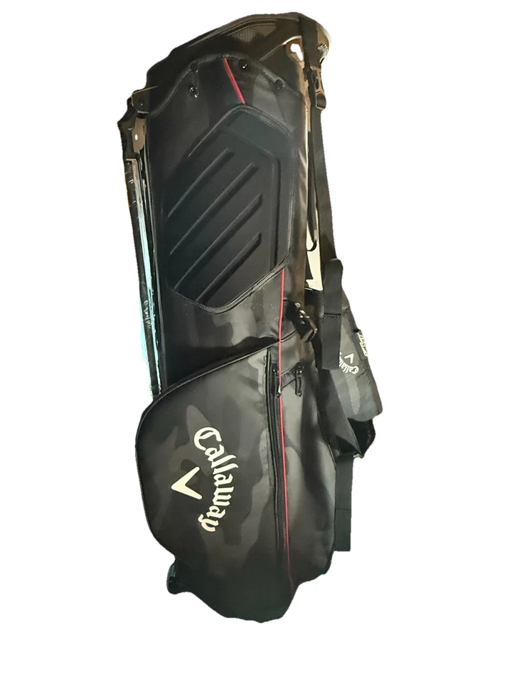 Callaway Fairway C Black Camo Stand Golf Bag 4-way Top