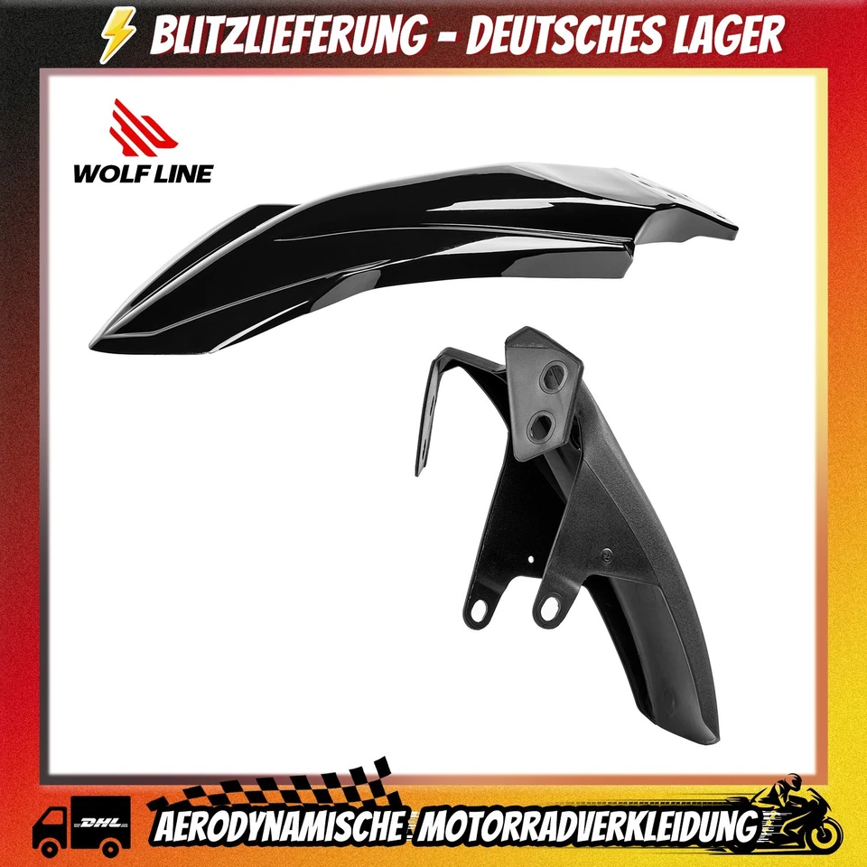 WOLFLINE Schutzblec Kotflügel Vorne Vängerung für Yamaha Tenere 700 2019-2025 - Bild 1 von 4