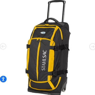Stahlsac Curazao Clipper Pack Ruedas Rodillo de Buceo Bolsa de Equipo de Viaje Amarillo Foto 1 de 4