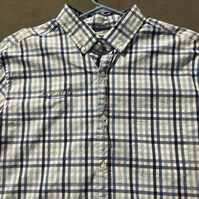 Camisa con botones Vineyard Vines para hombre XL azul Camisa Lokahi calce clásico Murray Foto 1 de 4