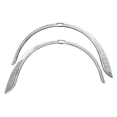 For Harley-Davidson Tri Glide 2009-2018 Kuryakyn Rear Chrome Fender Flares Foto 1 de 4