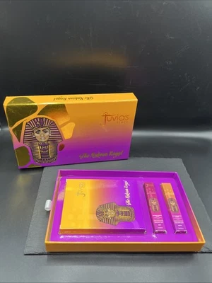 Juvia's Place The Nubian Royal Eyeshadow Palette & Lip Balm Caramel Berries NIB - Image 1 of 4