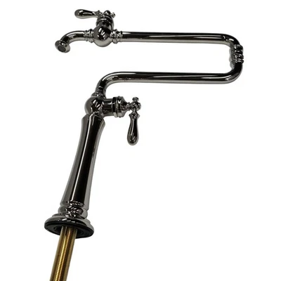 Torneira de cozinha Kohler 99271-SN artefatos furo único enchimento panela -Níquel polido - Imagem 1 de 4