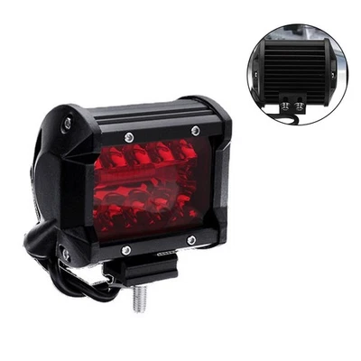 4 inch LED Work Light Bar with Adjustable Bracket for Offroad Vehicles - Image 1 of 4