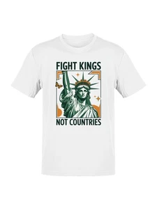 Empower Liberty: Fight Kings Theme Men's T-shirt - Picture 1 of 9