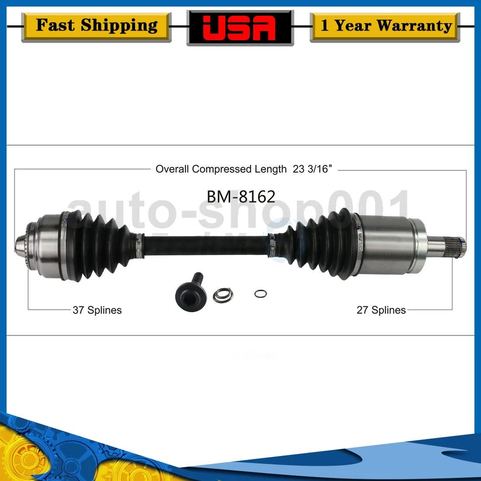 Переднее левое соединение оси CV для BMW X3 2,0 л 2017 2016 2015 2014 2013 2012 2011 - Изображение 1 из 1