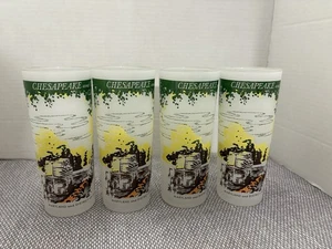 C&O Canal Historical Trail Commemorative Glassware ~  Tall Collins Glass ~ Set 4 - Picture 1 of 5