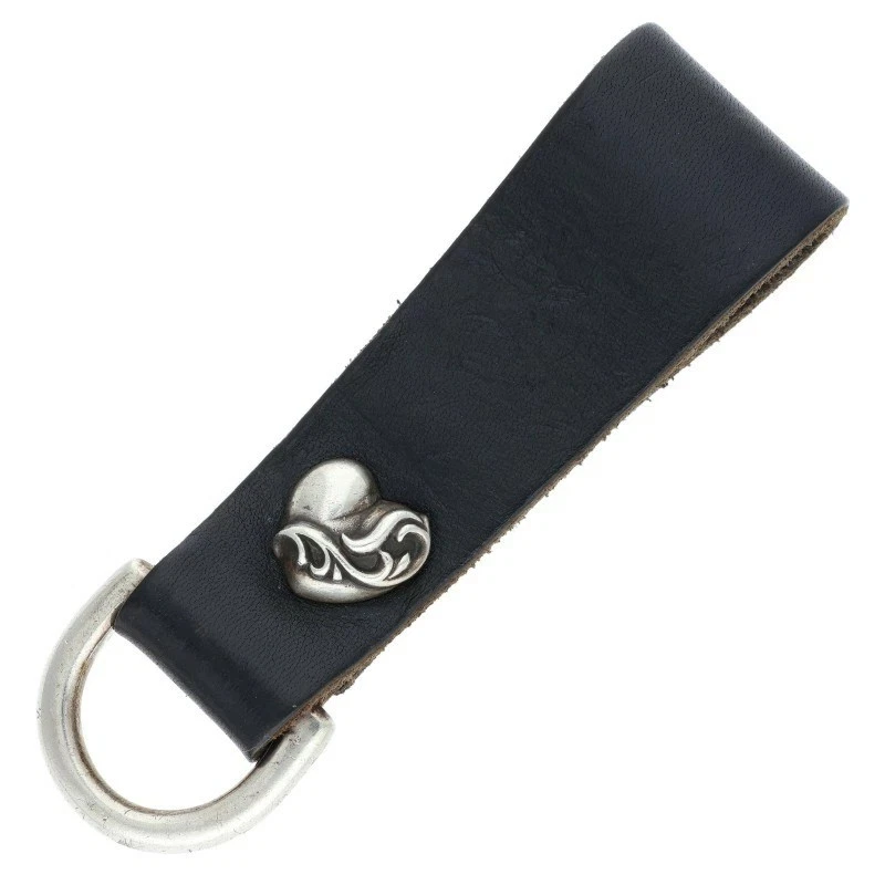 【希少】Chrome Hearts BELT LOOP CROSS BALL 1 Clip Short Wallet Chain - Chrome Hearts Belt Loop Cross Ball