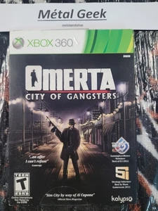 Omerta City of Gangsters Xbox 360 SEALED EN Free Shipping in Canada !! - Picture 1 of 8