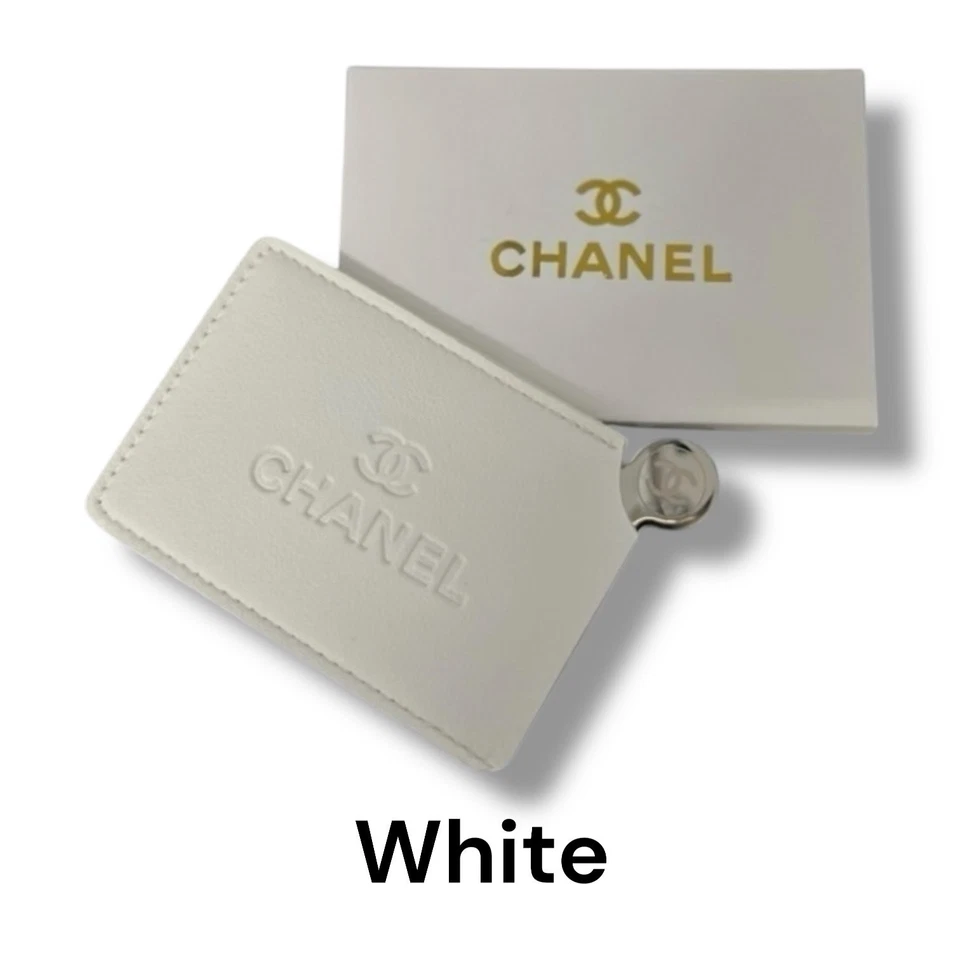 Nuevo en caja Chanel Beaute VIP Espejo Portatarjetas Medias Relleno Regalo de Boda 10 Colores Foto 1 de 4