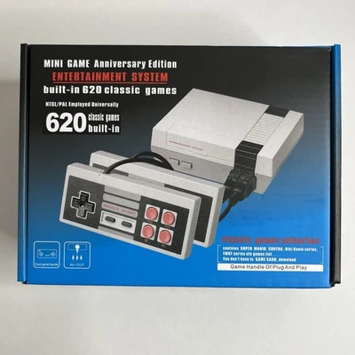 Mini Game Anniversary Edition Built-In Entertainment System w/ 620 Classic Games - Image 1 of 4
