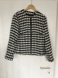 Blazer, Damen, Gerry Weber, Gr. 42, Hahnentritt schwarz/weiß, gebr. hervorragend - Bild 1 von 7
