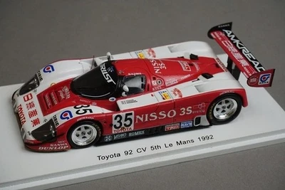 1:43 Spark S2368 Toyota 92C-V Le Mans 5th 1992 #35 model car - Image 1 of 4