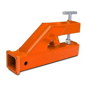 Clamp On Trailer Hitch Receiver Bucket Hitch for Tractor 2" Ball Mount orange - Picture 1 of 8