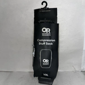 Outdoor Research 10 L Black Compression Stuff Sack - Picture 1 of 2