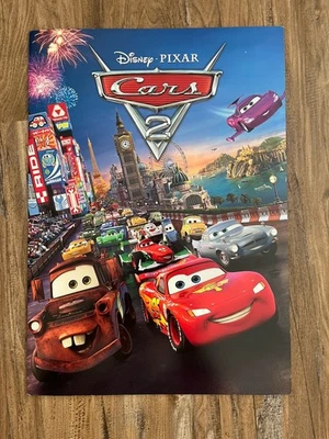 Disney Pixar, Cars Movie, Juego de 4 litografías en carpeta, 11 X 14 Foto 1 de 4