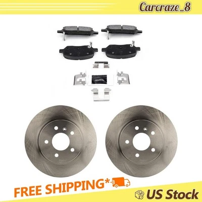 Juego de pastillas de freno y rotores traseros para Chevrolet Uplander 3,5 L 2005 Foto 1 de 3