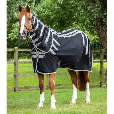 Premier Equine Magni-Teque Magnetic Rug with Neck in Black - Image 1 of 4