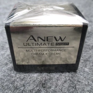 Avon Anew Ultimate Night Cream 0.5 oz Anti-Aging Face Moisturizer Skincare - Picture 1 of 6