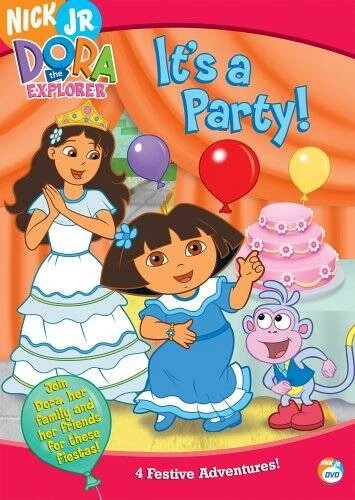 Dora the Explorer - It's a Party - DVD - VERY GOOD - Image 1 of 1