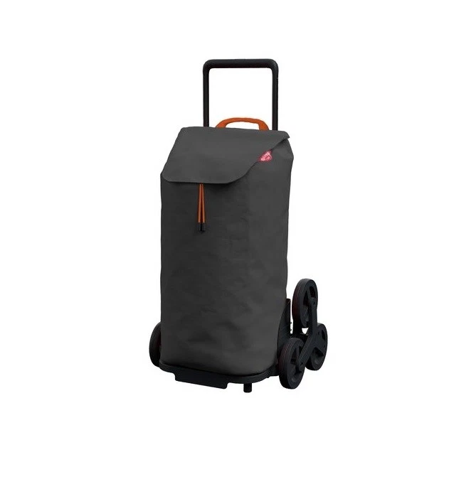 Carrello Spesa Tris New Grigio 3 + 3 Ruote Max 30 Kg Gimi - Immagine 1 di 1