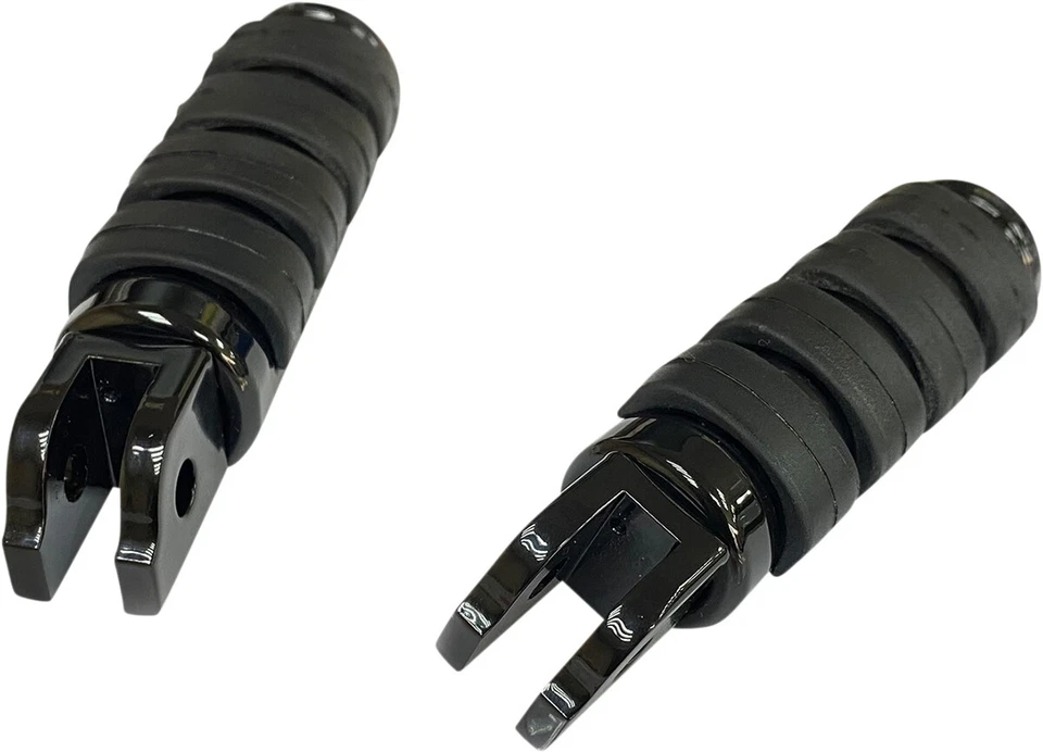 Мягкие черные подножки для драйвера Softail FML Harley-Davidson 114 FLHCS 2018-2023 - Изображение 1 из 1