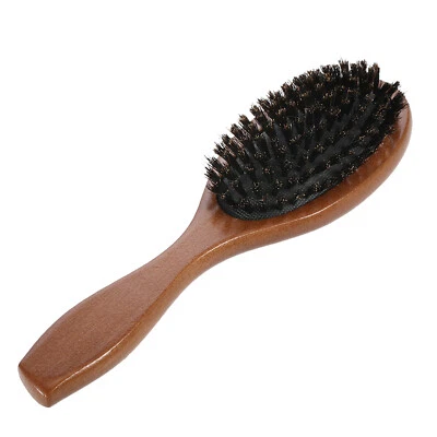  Cepillo de aseo de cerdas para cabello y barba cerdas duras o suaves B0R8 Foto 1 de 4