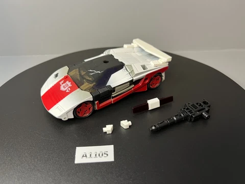 Transformers Netflix Red Alert War For Cybertron Complete W/ Spoiler Upgrade Cover