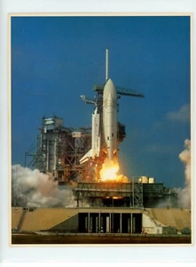 TRANSBORDADOR ESPACIAL COLUMBIA DESPEGUE INICIAL AL ESPACIO - Colección de fotos de la NASA 8x10  - Imagen 1 de 2
