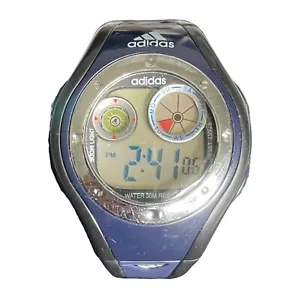 Vintage Adidas Digital Watch Quartz Sports Watch Y2K Blue Retro 90's - Picture 1 of 10