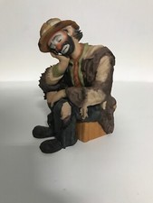Emmett Kelly Jr Real Rags Collection The Thinker 9454 Flambro #0678 Of 2500