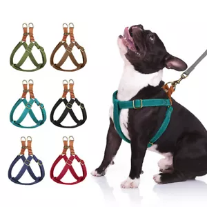 Robustes Step in Nylon Hundegeschirr kein Ziehen verstellbar Haustier Spazierweste Yorkshire - Bild 1 von 20