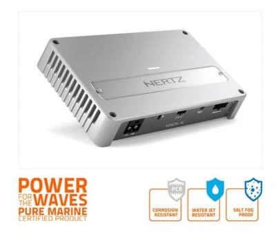 Hertz Venezia V6 Boote Marine Outdoor 6-Kanal Verstärker 1740 Watt RMS - Bild 1 von 4