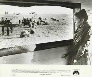 Brooke Adams Watches the Wheat Harvesters 1978 Days Of Heaven Movie 8x10 Photo - Picture 1 of 4