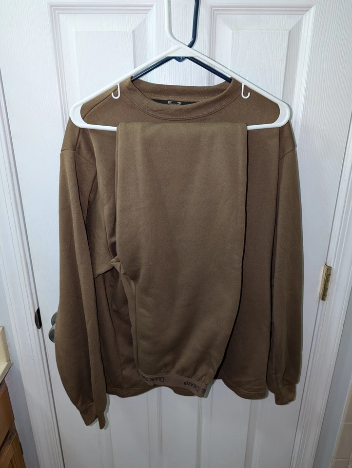 Field Tested Guide Gear Tops And Bottom Saddle Brown Set Size Large - Image 1 of 4