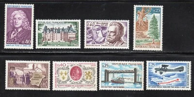 France 1968 SC# 1211 - 1218 - Eight Different Stamps - M-NH Lot # 103 - Image 1 of 2
