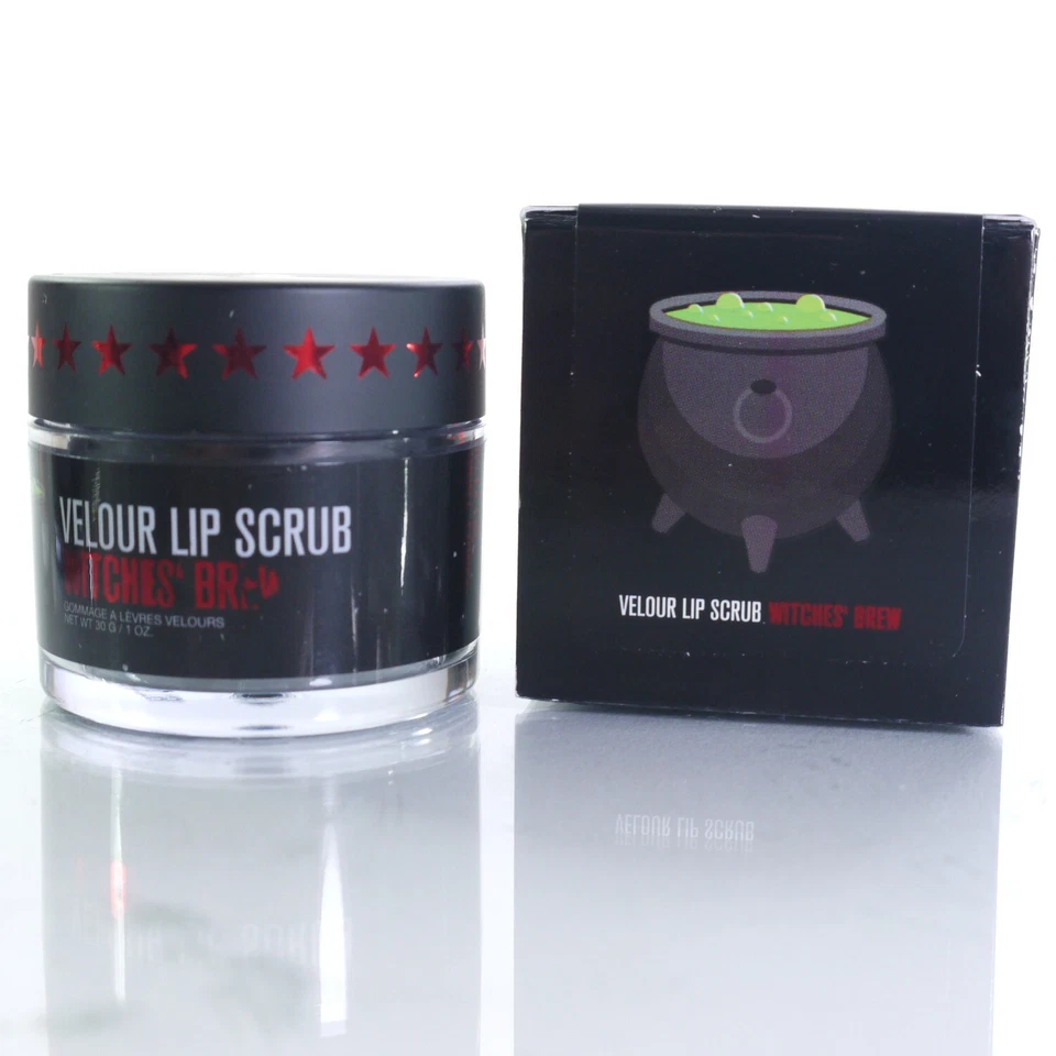 JEFFREE STAR COSMETICS Jeffree Star Velour Lip Scrub in Witches’ Brew 1 oz./30 g BNIB
