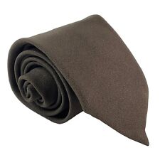 Uniform Cravats Tie Necktie Brown Regular Length 3.0" X 57"  Police New