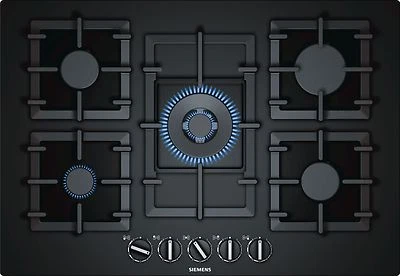 Siemens EP7A6QB90 Gas Kochfeld 75 Autark Gasfeld Glaskeramik Mulde WOK Brenner - Bild 1 von 4